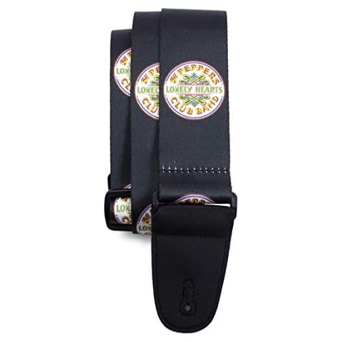 The Beatles Guitar Strap - Sgt. Pepper's Lonely Hearts Club Band Cover