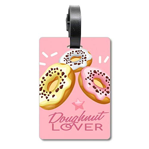 Étiquette bagage donut gourmand pour repérer votre valise en croisière