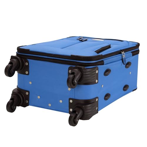 Image of Rockland Synthetic Blue Carry-On (F2281 Blue)