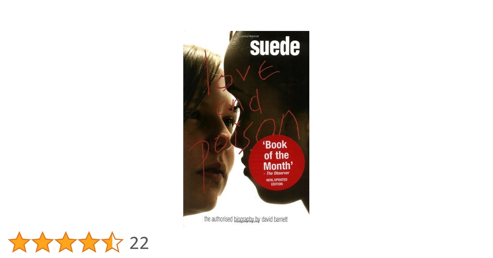 Suede: Love and Poison: The Authorised Biography: Amazon.co