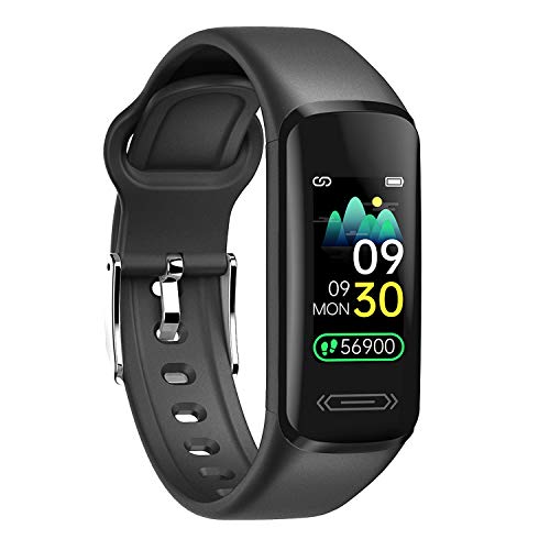 Fitness Tracker,Activity Tracker for Women Men Kids,with Heart Rate Monitor and Skin&Body Temperature,IP68 Waterproof Smart Watch Support Android iOS Phone