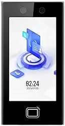 Leitor Biométrico Hik DS-K1T672MX | Reconhecimento Facial, Cartão 13.56 MHz, Tela 7', Controle de 2 Portas