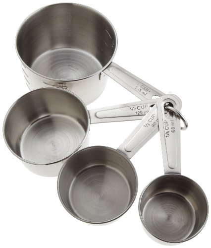 Good Cook Classic Stainless Steel Measuring Cups, Set of 4 - //coolthings.us