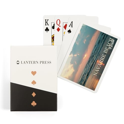 Naipes Póker Lantern Press Navarre Beach 52 cartas