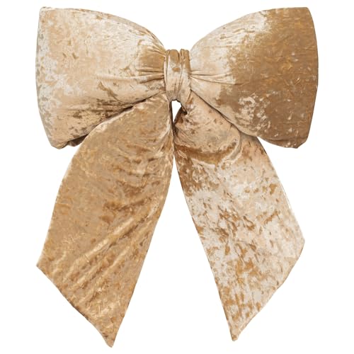 KI Store Weihnachten Schleifen Champagner Christbaumspitze XL...