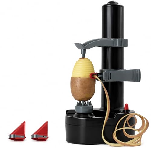 Robito Electric Fruit Peeler USB-C Powered Automatic Black by Robito - Used condition - US$13.50