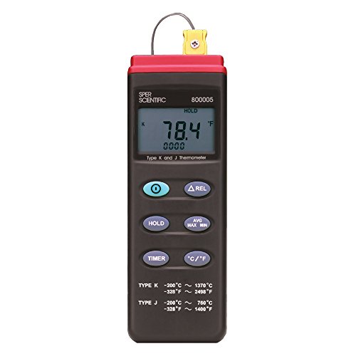 Sper Scientific 800005 Type K/JThermocouple Thermometer with RS232 Output