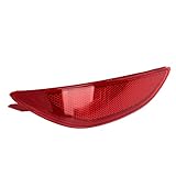 Bumper Marker Reflector, Rear Bumper Reflector Red Warning Shock Replacement for Accent LE SE (Left: 924051R000)
