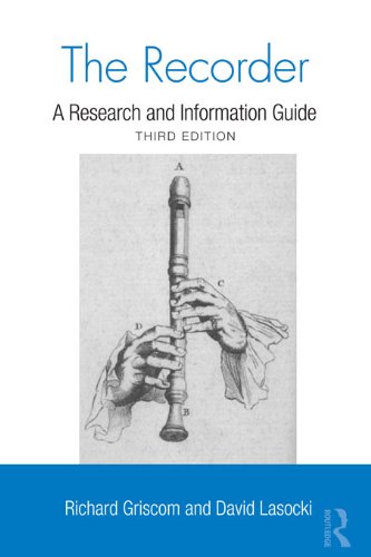 The Recorder: A Research and Information Guide (Routledge Music Bibliographies)