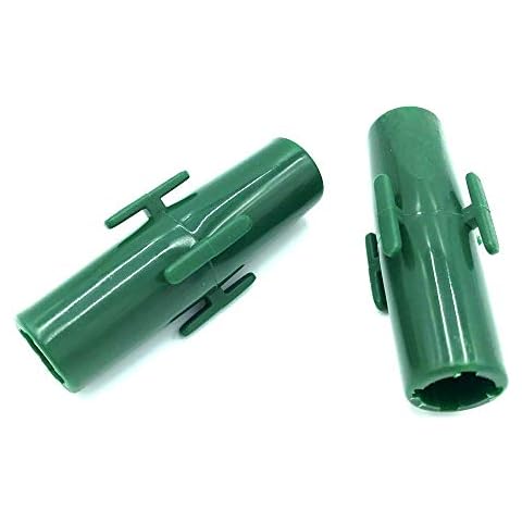 GardenSkill Plant Stake Connectors - Attach Garden Tubes to Build Fruit Cages Netting Covers Plant Supports (11mm dia, Pack 10) Cover