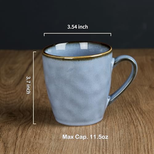 famiware-Coffee-Mugs-Set-of-4-Ocean-Round-115oz-Coffee-Cup-Set-with-Handle-for-Cocoa-Milk-Hot-Chocolate-Tea-or-Water-Stoneware-Cups-for-Kitchen-Reactive-Glaze-Microwave-Dishwasher-Safe-Blue famiware Coffee Mugs Set of 4 Ocean Round 115oz Coffee Cup Set with Handle for Cocoa Milk Hot Chocolate Tea or Water Stoneware Cups for Kitchen Reactive Glaze Microwave Dishwasher Safe Blue