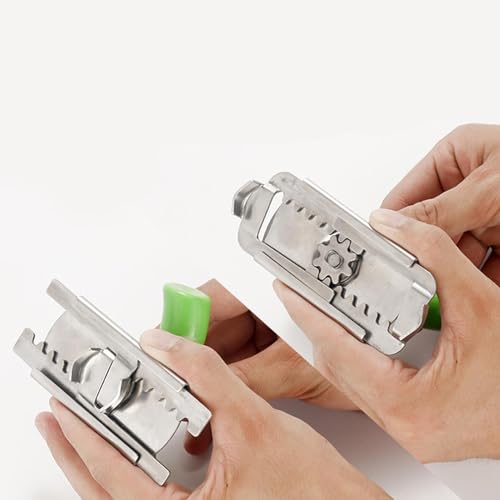 Ouvre-bocal multifonction réglable pour bouteille et boîte de conserve en acier inoxydable - 7