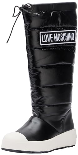 Bottes SNOW Love Moschino à semelle crantée protectrice et confortable