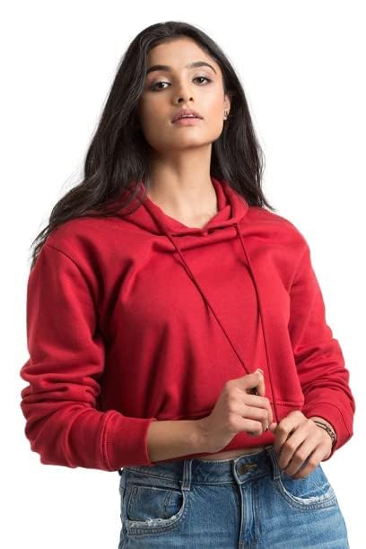 Image of Crop Hoodie for Women