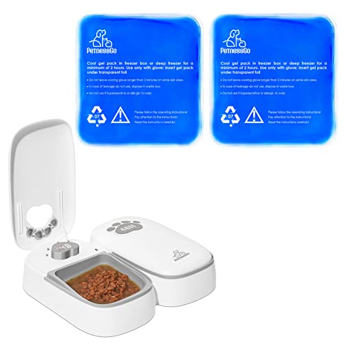 Zmayplus 2Pcs Ice Packs, Suitable For Zmayplus Smart Cat Feeder, Automatic 2 Meal Pet Feeder, Timed Feeder For Cats&Dogs With Display, 1-48 Hours Timed Feeder For Cats&Dogs. #TOP1