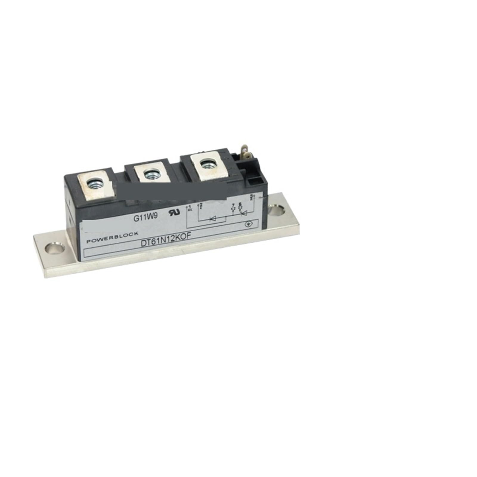 Módulo de tiristor DT106N12KOF rectificador trifásico de potencia eléctrica