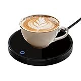 Chauffe Tasse à Café Chauffe-Tasse Électrique 55 °C Température Constante, 2 Niveaux de Te...