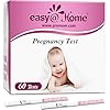 Easy@Home 60 Pregnancy Tests: Early Detection Precise Results Pregnancy Test Strips - Bulk Pregnancy Strips - 60 hCG Test Strips