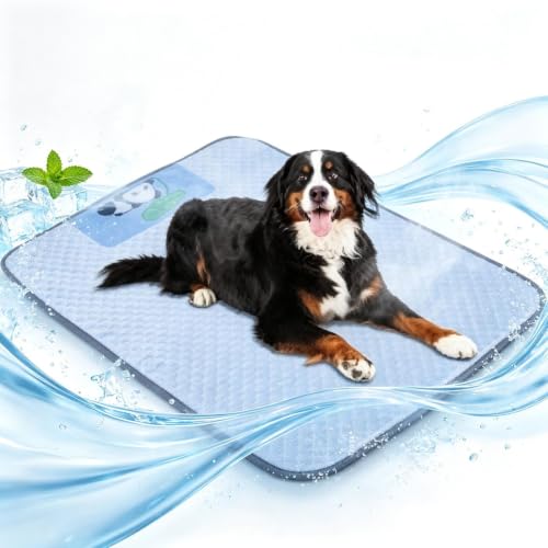 Coolings Pad for Dog Breathable Comfortable Non-Slip Anti-Scratchs Bed | Cooling Mat Dog Cat Beds for Puppy Kitten Crate Kennel 