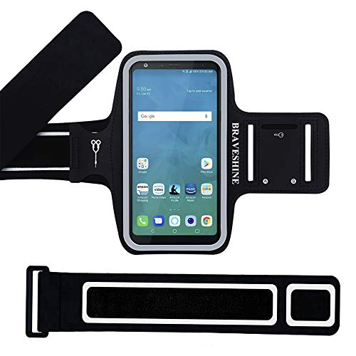 Armband for Running Phone Case - Sports Arm Band Gym Workout Phone Holder for LG Stylo 6 Stylo 5 4 3 LG G6/G7/G7 G8 Thinq K31 K41 K20 Plus V10 V30 V40 V50 V60 G5 Plus + Extender Strap