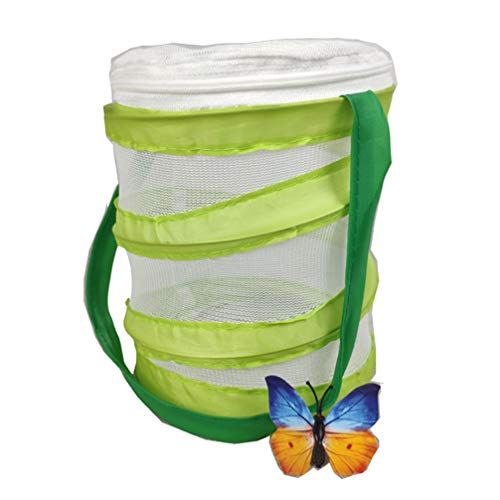 BESPORTBLE 2 peças Borboleta House Gaiola de malha de inseto dobrável, gaiola de habitat borboleta,