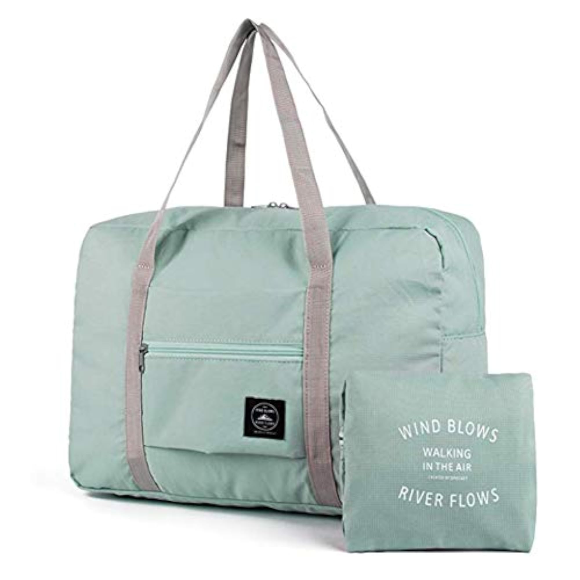 Travel Foldable Nylon Duffle Tote Bag, Waterproof Carry On