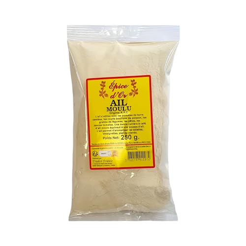 Epice d'or - Ail En Poudre 250g - Epice d'Or, 100% Naturel, Végétalien et Exempt d'Additifs et de Conservateurs