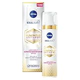 NIVEA Cellular LUMINOUS 630 Anti-Dark Spot Triple Protection Tagesflüssigkeit LSF 50 (40ml), Tagescreme für Frauen, Anti Unreinheiten Gesichtscreme, Feuchtigkeitscreme für strahlende Haut
