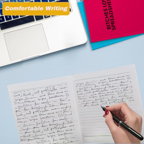 Image of 5 PCS Notebook Journal, Notebooks for Work, Note Taking Writing Funny Office Accessories Gag Gifts for Boss Coworker Manager Mentor Birhtday Graduation Friendship 5.7 x 8.3 Inches 40 Sheets