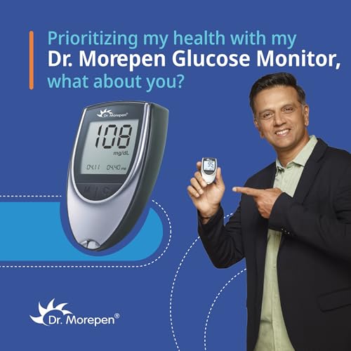 Dr.Morepen GlucoOne Blood Glucose Monitor Model BG 03 with 25 Strips - Image 2