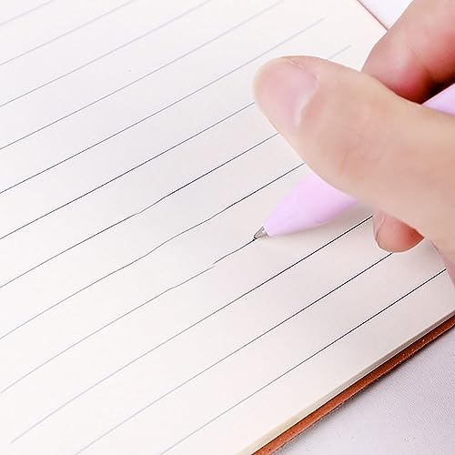20 bolígrafos de tinta negra retractiles y suaves miniatura 6