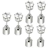 Boucles d'oreilles LED lumineuses : boucles d'oreilles confortables, faciles à porter, clous d'oreilles LED