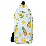 Sling Bags Hombres Mochila De Hombro Pequeño Cuerpo Cruzado Pecho Sling Mochila Corte Patrón De pino, Multicolor,...