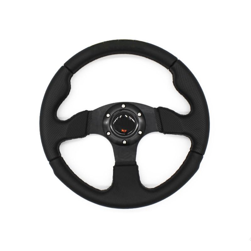 Sportlenkrad,Lenkrad Auto,Drifting Lenkrad 13Inch Universal Leather Drift Sport Lenkrad
