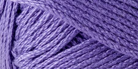 Lion Brand 24/7 Cotton Yarn-6/Pk-Purple, 6/Pk, Purple 6 Pack