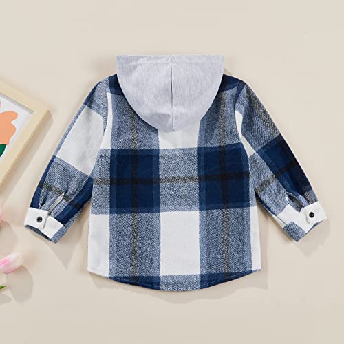 Unisex Little Kid Fall Clothes Classic Plain Long Sleeve Hoodie Cardigan Coat Tops Toddler Fake Two Pieces Outfits4