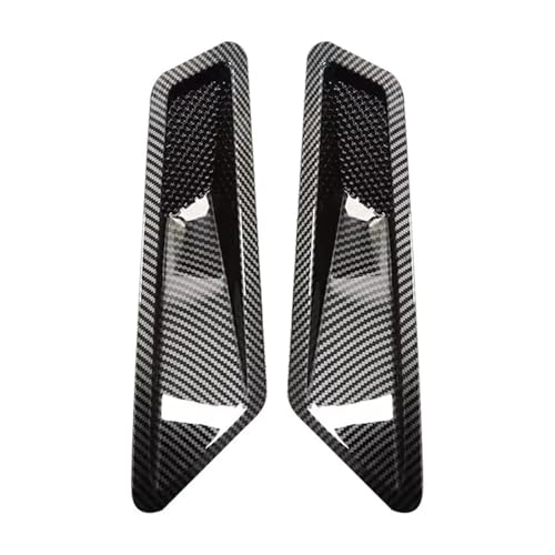 Rejillas de ventilación con pala de aire aspecto fibra de carbono para capó Benz AMG