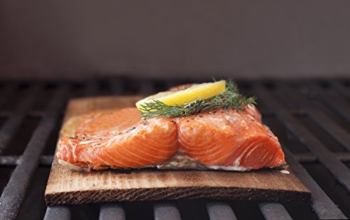 Quick Soak Cedar Grilling Planks - 5x11 10 Pack + Free Recipe eBook - Thumbnail 5