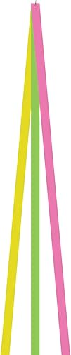 In the Breeze 3441 - Cola de cometa rosa, verde y amarilla de 12 pies