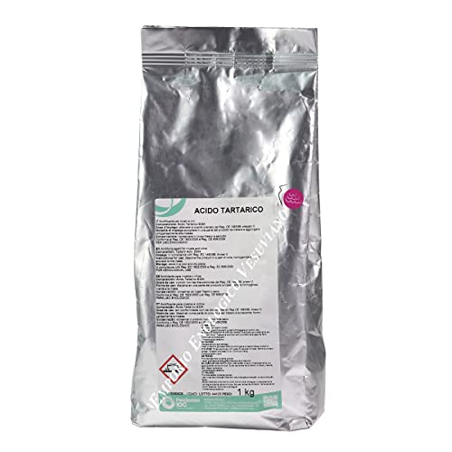 Ácido TARTARICO para uso Enológico 1 kg
