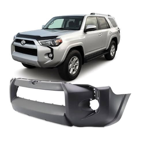 Image of FitParts Compatible with Toyota 4Runner 2014-2023 Front Bumper Cover | Primed, Ready to Paint, OEM 5211935912, TO1000405