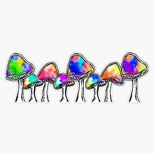Magic Mushrooms Vinyl Waterproof Sticker Decal Car Laptop Wall Window Bumper Sticker 5