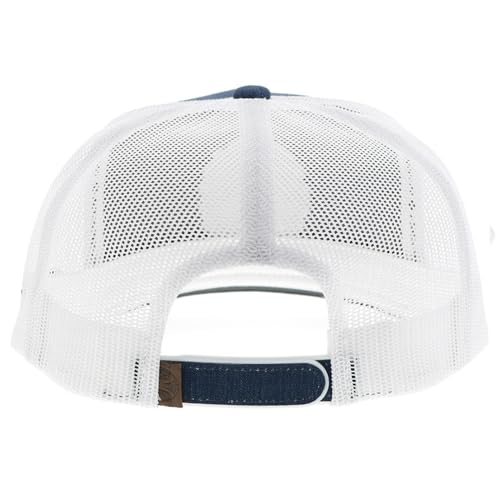 Image of HOOEY Spur Adjustable Snapback Hat - High Profile 5-Panel Breathable Mesh Baseball Cap, Trucker Hat for Men and Women
