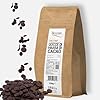 Beppiani 100% Massa di Cacao 750g in bottoni, gocce, cioccolato artigianale fondente 100 per cento vegano senza zucchero, ricca di antiossidanti, per diete bilanciate - Made in Italy