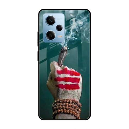 Image of SmashItUp Mahadev | Goddess Designer Printed TPU Metal Case Mobile Back Cover for Redmi Note 12 Pro 5G