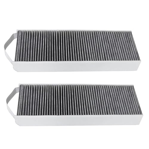 Activated Carbon Replacement Filter Compatible with Bora Pure/X Pure/S Pure Cooker Hood, Carbon Filter for Your Puru or PUXU Hob with Convection Air- Pack of 2