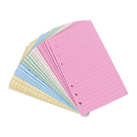 STOBOK 50 hojas Papel de recarga de colores Cover
