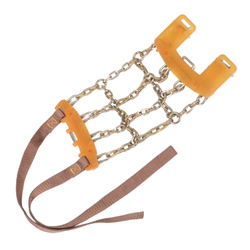 GRIRIW Snow Chains for Suv and Truck Adjustable Skid Tire Chains Durable Manganese for All Use Easy Installation for Emergency Traction Icy and Roads