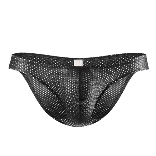 Generic Men's Boxer Briefs with Pouch Beach Flowy Men's Underwear Men's Silk Thongs Sexy Underwear Men's Boxer Briefs, Medium