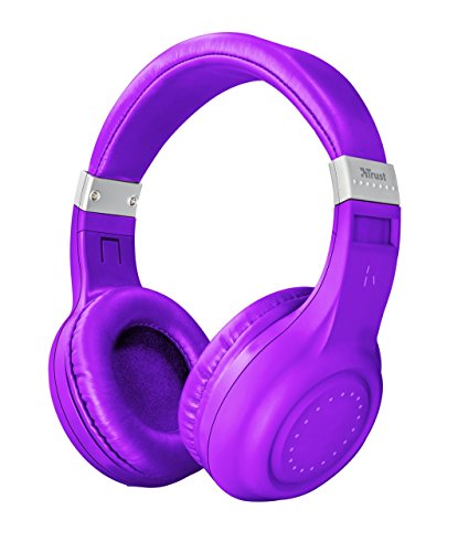 Preisvergleich Produktbild Trust Dura Drahtlose Bluetooth Kopfhörer lila